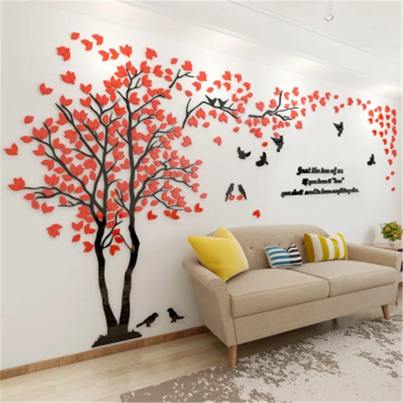 Crystal Acrylic DIY 3D Wall Stickers