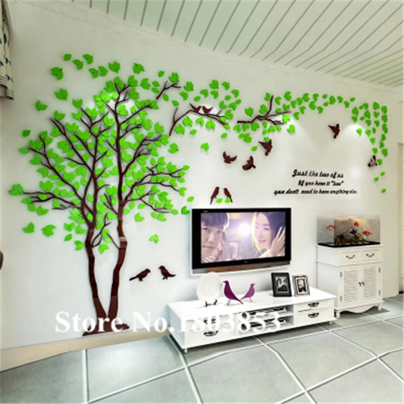 Crystal Acrylic DIY 3D Wall Stickers