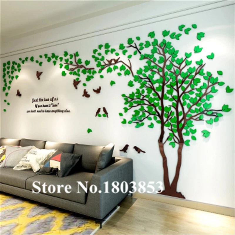 Crystal Acrylic DIY 3D Wall Stickers