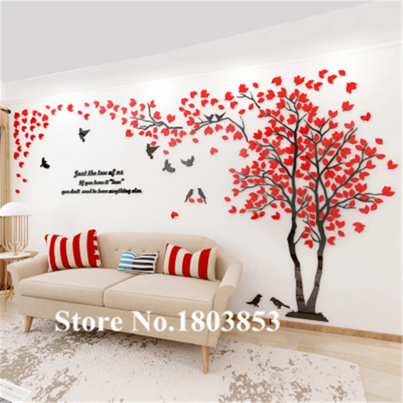 Crystal Acrylic DIY 3D Wall Stickers