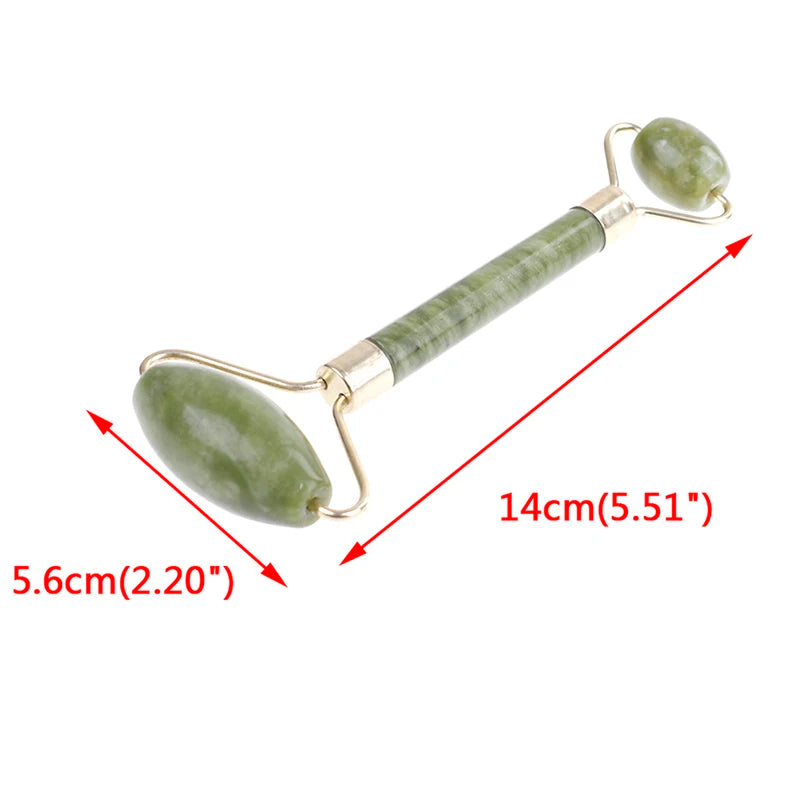 Natural Jade Guasha Facial Massager Roller