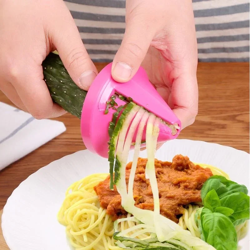 Multi-functional Vegetable Fruit Spiral Shredder Peeler